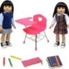 The New York Doll Collection 18 Inch School Desk -Best Toys Store GUEST d68b67eb 3f5e 4aeb b78d 40f309ab97f7