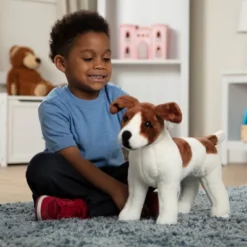 Melissa & Doug Giant Jack Russell Terrier - Lifelike Stuffed Animal Dog (over 12 Inches Tall) -Best Toys Store GUEST d79300a0 3696 4960 aed3 5329af78b25c