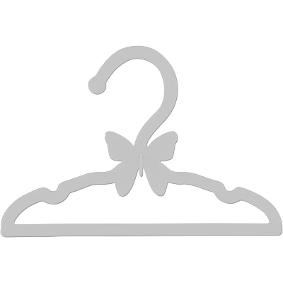 Dress Along Dolly Clothes Hangers For American Girl Doll, White 3 Dress Along Dolly Clothes Hangers For American Girl Doll, White