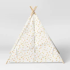 Gold Foil Star Kids' Tent - Pillowfort™ -Best Toys Store GUEST d945f51f e38e 488b 8217 906fabd895d3