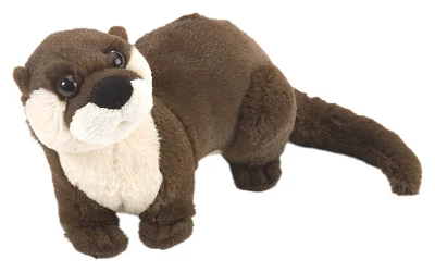 Wild Republic Cuddlekins Mini River Otter Stuffed Animal, 8 Inches 3 Wild Republic Cuddlekins Mini River Otter Stuffed Animal, 8 Inches