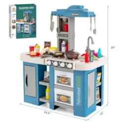 Costway Play Kitchen Set 67 PCS Kitchen Toy For Kids W/Food &Realistic Lights & Sounds 15 Costway Play Kitchen Set 67 PCS Kitchen Toy For Kids W/Food &Realistic Lights & Sounds -Best Toys Store GUEST d9c56bd6 1e6a 43cc a1f2 4c297f6b2c04