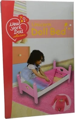 The New York Doll Collection 18 Inch Wooden Bed -Best Toys Store GUEST da7cece0 e5d7 457b 99e4 74bc2d10e97f