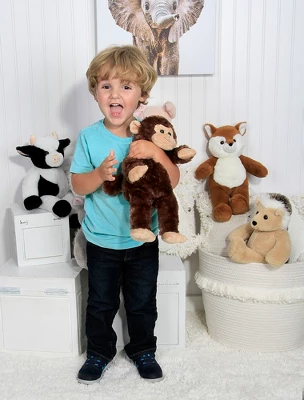 Bearington Collection Swings Soft Plush Monkey Stuffed Animal, 15" 3 Bearington Collection Swings Soft Plush Monkey Stuffed Animal, 15"