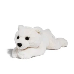FAO Schwarz Lying Polar Bear 15" Stuffed Animal -Best Toys Store GUEST db4451e8 34af 4fbe 9c1b e4ee7ea66017