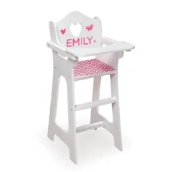 Badger Basket Doll High Chair With Accessories And Free Personalization Kit -Best Toys Store GUEST dc3481db 5287 4a6f ae61 d483cd823a00