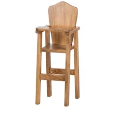 Remley Rebekah’s Collection Kids Wooden Doll Furniture High Chair - Ships Assembled -Best Toys Store GUEST dc952c02 7b7b 4db1 8ce5 28ee245c8707