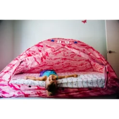 Pacific Play Tents Kids Pink Camo Bed Tent Twin Size -Best Toys Store GUEST de01c21d 2696 4305 b091 ce55d51c6222
