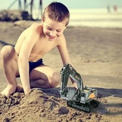 Contixo CV2 RC Excavator -Hobby Grade Construction Vehicle -1:24 Scale With 17 Channels