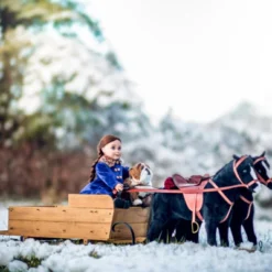 The Queen's Treasures 18 In Doll Covered Prairie Wagon/Sleigh And 2 Horses 14 The Queen's Treasures 18 In Doll Covered Prairie Wagon/Sleigh And 2 Horses -Best Toys Store GUEST e1807ef2 ecbc 489e ae66 b00f2fa2598f