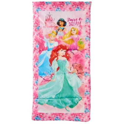 Exxel Outdoors Disney Kids 4 Piece Princess Camping Kit With Floorless Dome Tent, Youth Sized Sleeping Bag, Backpack, And LED Flashlight 6 Exxel Outdoors Disney Kids 4 Piece Princess Camping Kit With Floorless Dome Tent, Youth Sized Sleeping Bag, Backpack, And LED Flashlight - Image 4