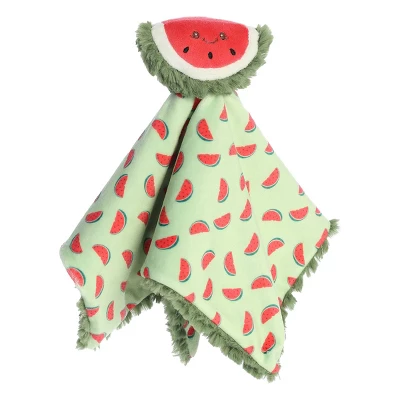 Ebba Large Watermelon Luvster Precious Produce Snuggly Baby Stuffed Animal Red 13" 3 Ebba Large Watermelon Luvster Precious Produce Snuggly Baby Stuffed Animal Red 13"