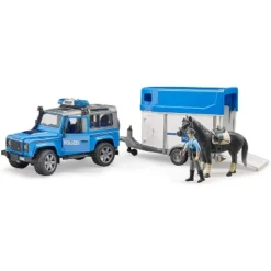 Bruder Land Rover Police With Horse Trailer And Police Man, With Light & Sound Module -Best Toys Store GUEST e4feed3b 621f 4260 b505 f6cf2bc48a1b