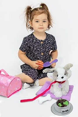 The New York Doll Collection 18 Inch Doll Plush Puppy Dog Accessories 4 The New York Doll Collection 18 Inch Doll Plush Puppy Dog Accessories - Image 2