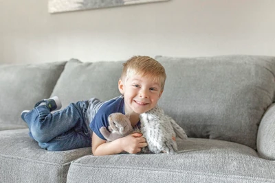 Bearington Collection Lil' Peanut Plush Stuffed Animal Squirrel, 7" 4 Bearington Collection Lil' Peanut Plush Stuffed Animal Squirrel, 7" - Image 2