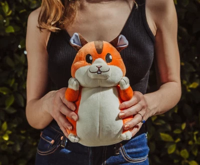 Toynk Mascot 8-Inch Collector Plush Toy | Waffles The Hamster 7 Toynk Mascot 8-Inch Collector Plush Toy | Waffles The Hamster - Image 5