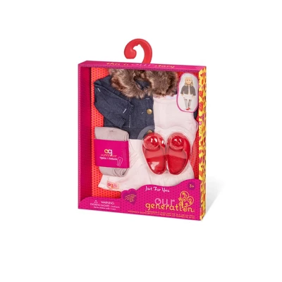 Our Generation Just Fur You Jacket & Dress Outfit For 18" Dolls 4 Our Generation Just Fur You Jacket & Dress Outfit For 18" Dolls - Image 2