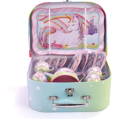 Joyin Unicorn Tin Teapot 5 Joyin Unicorn Tin Teapot - Image 3