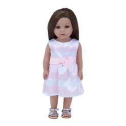 Sophia’s Stripe Party Dress And Sandals For 18" Dolls, Pink/White -Best Toys Store GUEST eba1c874 2d99 41f9 844c 7f68502bca97