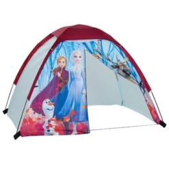 Exxel Outdoors Disney Fronzen 2 Kids 4 Piece Princess Camping Kit With Floorless Dome Tent, Youth Sized Sleeping Bag, Backpack, And LED Flashlight -Best Toys Store GUEST edc7a2a8 ac46 4e8d ab13 cfc6aa87a40c