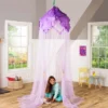 HearthSong 7-Foot Purple Flower Petals Hanging Canopy And Play Space For Twin Bed Or Playroom 2 HearthSong 7-Foot Purple Flower Petals Hanging Canopy And Play Space For Twin Bed Or Playroom -Best Toys Store GUEST edc8d19b bce7 4868 a1e4 c2c78277c183