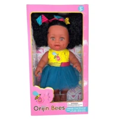 Orijin Bees Sugar Puff 12" Baby Bee Doll - Black Hair With Brown Eyes -Best Toys Store GUEST eddfc900 beaf 49a5 950e 79a90493da08