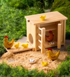 HearthSong Wooden Chicken Coop With Real Working Doors And Ramp For Imaginative Play, Measures 9_"L X 5_"W X 8"H 11 HearthSong Wooden Chicken Coop With Real Working Doors And Ramp For Imaginative Play, Measures 9_"L X 5_"W X 8"H -Best Toys Store GUEST ee5a09df 5b0b 4da2 888a 00ad7a00cedf