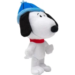 Peanuts JINX Inc. The Snoopy Show 7.5 Inch Plush | Winter Beanie Snoopy