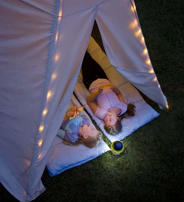 Children Cotton Canvas Play Tent With Wooden Poles 6 Children Cotton Canvas Play Tent With Wooden Poles - Image 4