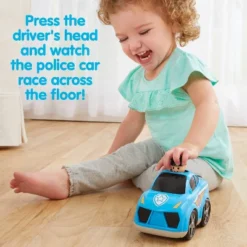 Kidoozie Press N Zoom Police Car, Toddlers Ages 12 Months And Older