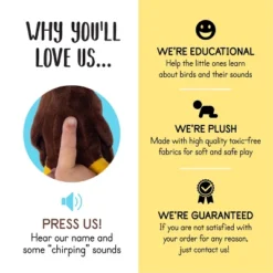 Plush Creations Birds Set -Best Toys Store GUEST f2f7d6ab 6e52 4d08 84ef 7f35eba2e338