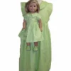 Doll Clothes Superstore Matching Designer Long Lime Dress For Girl And Dolls Size 5