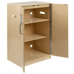 Emma And Oliver Children's Wood Refrigerator For Commercial Or Home Use - Kid Friendly Design -Best Toys Store GUEST f4c33f9e f698 487e acfe affde52b599e