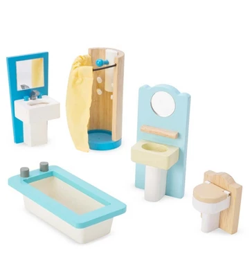 HearthSong 35-Piece Dollhouse Furniture For Kids 4 HearthSong 35-Piece Dollhouse Furniture For Kids - Image 2