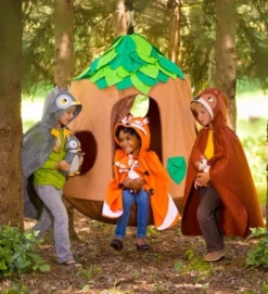 HearthSong Woodland HugglePod HangOut Set With Nylon Hanging Tent, LED Leaf Lights And Crescent Stand -Best Toys Store GUEST f8c74d99 97e6 4c1c 93ca e8ac6cc4d1d9