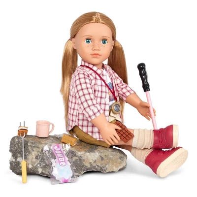 Our Generation Shannon Posable 18" Camping Doll & Storybook 2 Our Generation Shannon Posable 18" Camping Doll & Storybook