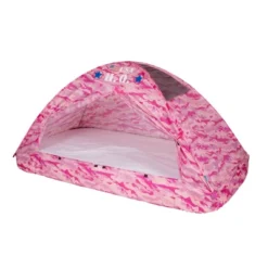 Pacific Play Tents Kids Pink Camo Bed Tent Twin Size -Best Toys Store GUEST faf94073 5641 4b99 9ac2 f1602c0da832
