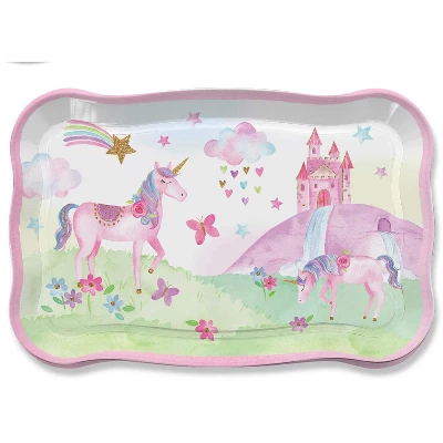 Jewelkeeper Tin Tea Set & Carrying Case - Unicorn Design - 15 Piece 7 Jewelkeeper Tin Tea Set & Carrying Case - Unicorn Design - 15 Piece - Image 5