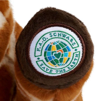 FAO Schwarz Planet Love Recycled Bottle Giraffe Toy Plush 9 FAO Schwarz Planet Love Recycled Bottle Giraffe Toy Plush - Image 7