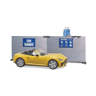 Bruder Bworld Car Service Repair Shop Set 3 Bruder Bworld Car Service Repair Shop Set