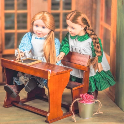 The Queen's Treasures 18 Inch Doll Little House School Desk & Accessories 3 The Queen's Treasures 18 Inch Doll Little House School Desk & Accessories