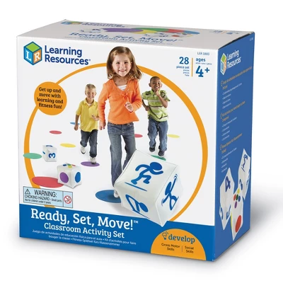 Learning Resources Ready, Set, Move! Classroom Activity Set, 28 Piece Set, Ages 4+ 6 Learning Resources Ready, Set, Move! Classroom Activity Set, 28 Piece Set, Ages 4+ - Image 4