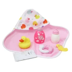 JC Toys La Newborn All Vinyl 13" Realistic Baby Doll Bathtub Set 8pc Gift Set -Best Toys Store GUEST ff8563dd f14f 44b4 a63b 5db3c45a793e
